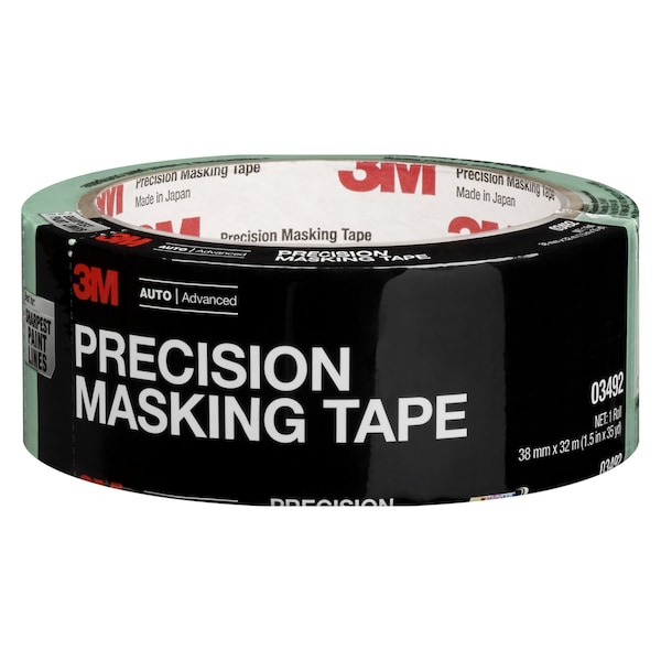 3M Precision Masking Tape, 1 1/2 in X 35 yd, 03492, 24PK - 3492
