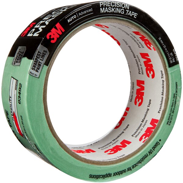 3M Precision Masking Tape, 1 1/2 in X 35 yd, 03492, 24PK - 3492