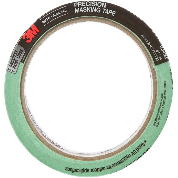 3M Precision Masking Tape, 1 1/2 in X 35 yd, 03492, 24PK - 3492