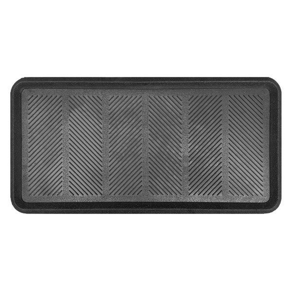 Jensendistributionservices Rubber Boor Tray, Black - MI2592406