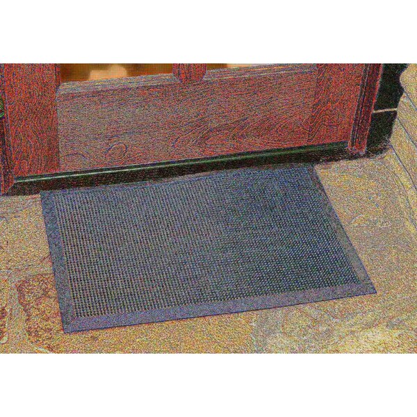 Durable Corp 28" X 46" Black Entrance Mat Entrance Mat - 396S2846BK
