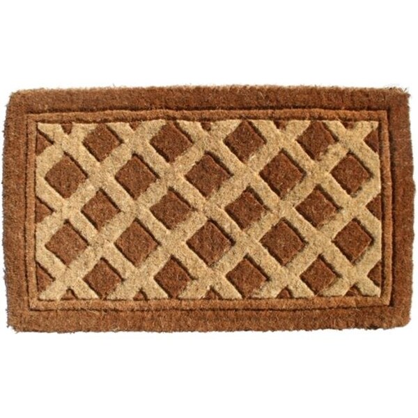 Imports Decor Inc Imports Decor 700TCM Diamonds Contemporary Doormat - 700TCM