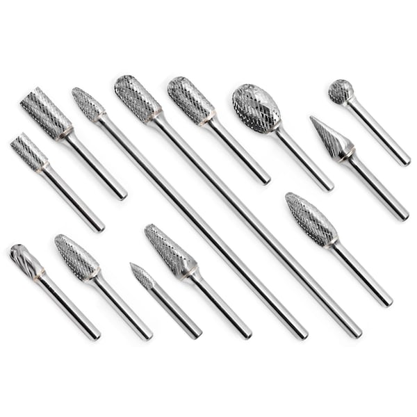 Weldcote Carbide Burs SC Series - Cylinder Shape Ball Nose / Radius End, SC-1D - 11728