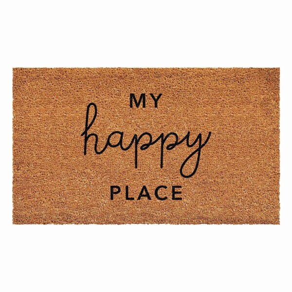Calloway Mills Doormat, Coir/Vinyl, 24 in W x 36 in L - 112252436
