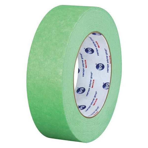Intertape Pt8 Grn 36Mmx54.8M Ipg, Pk20, 1.42" W x 54.8" L, Green, Synthetic Rubber Adhesive, 20 PK - 91402