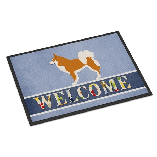 Carolines Treasures Icelandic Sheepdog Indoor or Outdoor Mat - 24 x 36 in. - BB8340JMAT