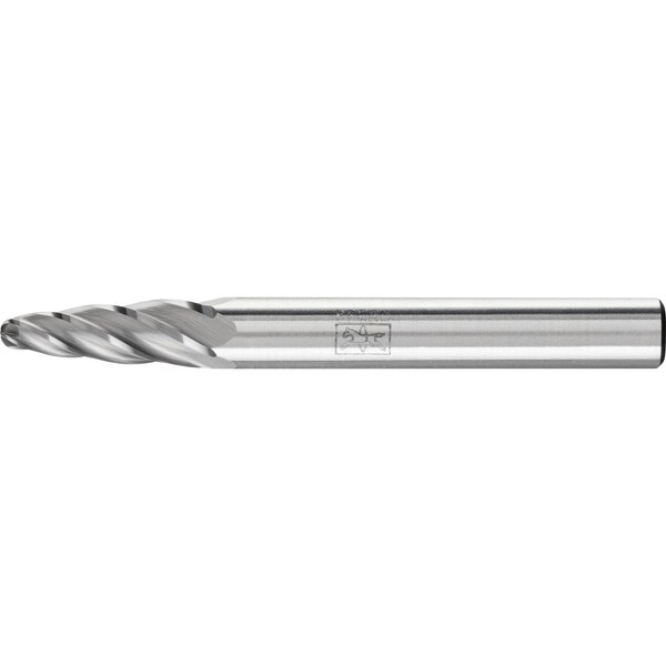 Pferd Carbide Bur - Tree Shape, ALU Cut - 1/4" x 5/8" x 1/4" Shank - SF-1 - 24695