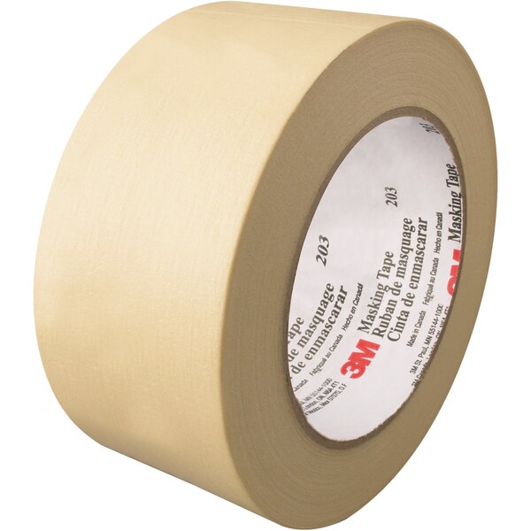 3M 2 4/5in x 60 yds. General Purpose Masking Tape 203, 12PK - T9245203