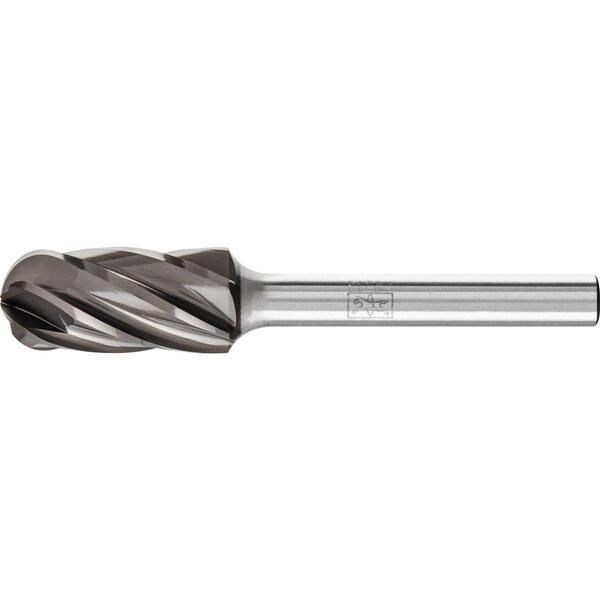 Pferd HICOAT Bur - Cylind. (Rad. End), ALU Cut - 1/2" x 1" x 1/4" Shank - SC-5, NFE Coating - 27165