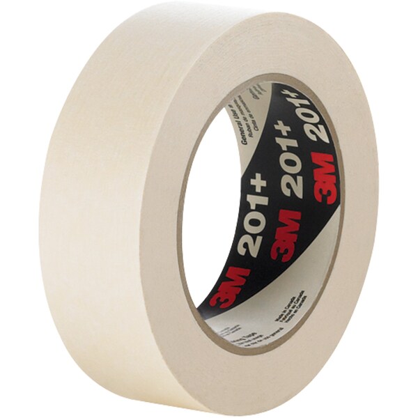 3M 1 8/9in x 60 yds. General Use Masking Tape 201+, 24PK - T9189201