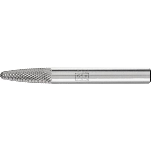 Pferd Carbide Bur - Tree Shape, MICRO Cut - 1/4" x 5/8" x 1/4" Shank - SF-1 - 27528