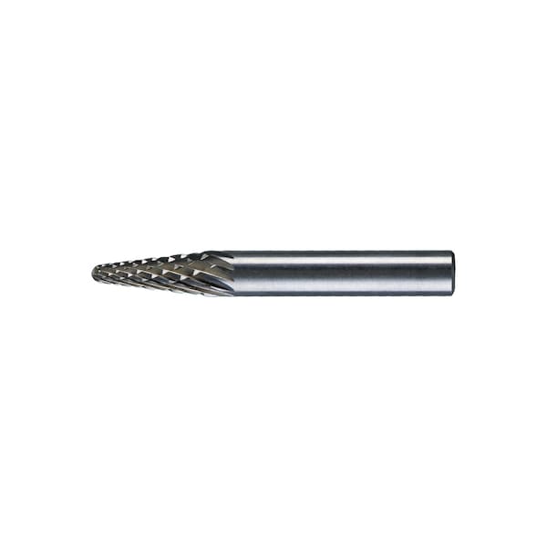 Pferd Carbide Bur - 14 Degree Taper, DIA Cut - 1/4" x 5/8" x 1/4" Shank - SL-1 - 25133
