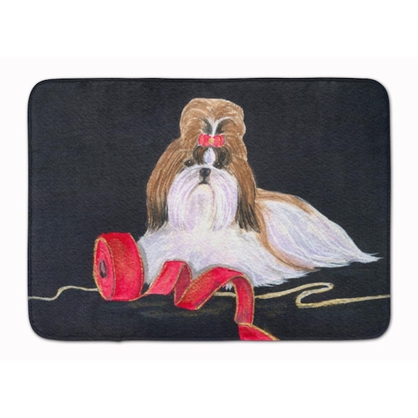 Carolines Treasures Shih Tzu Machine Washable Memory Foam Mat - SS8562RUG