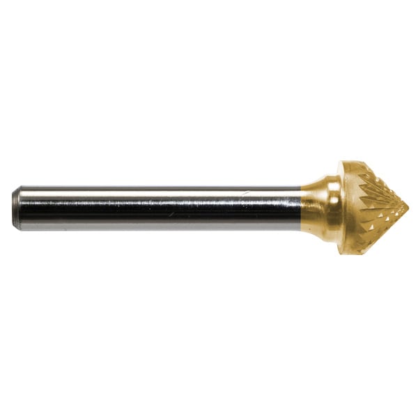 Mastercut Tool 7/16x7/32x1/4x2-1/8 90 Degree Included Cone Doublecut, PowerT - SK-4DC-2