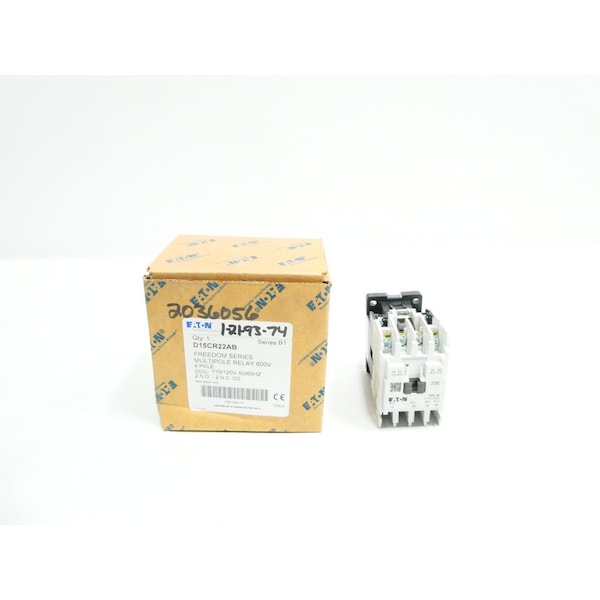 Relevador de control Eaton FREEDOM SERIES 120V-CA - D15CR22AB