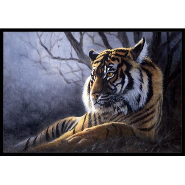 Carolines Treasures Carolines Treasures BDBA0251JMAT Bengal Tiger by Daphne Baxter Indoor or Outdoor Mat; 24 x 36 - BDBA0251JMAT