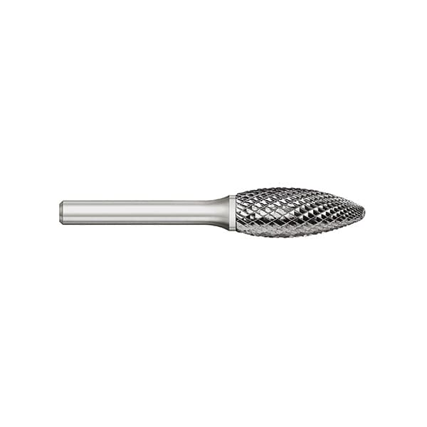 Kodiak Cutting Tools SH-53 Type SH Carbide Bur Flame Shape Double Cut - 5426971