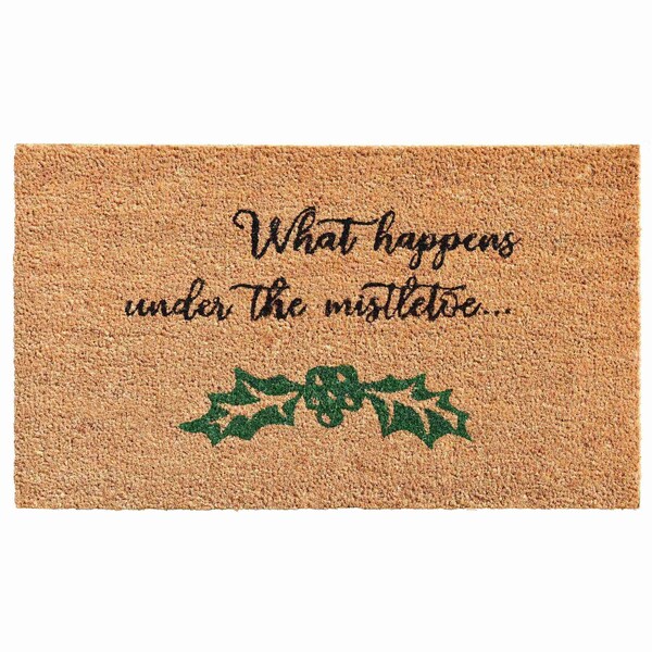 Calloway Mills Entrance Mat, Coir, Black, Green - 105061729