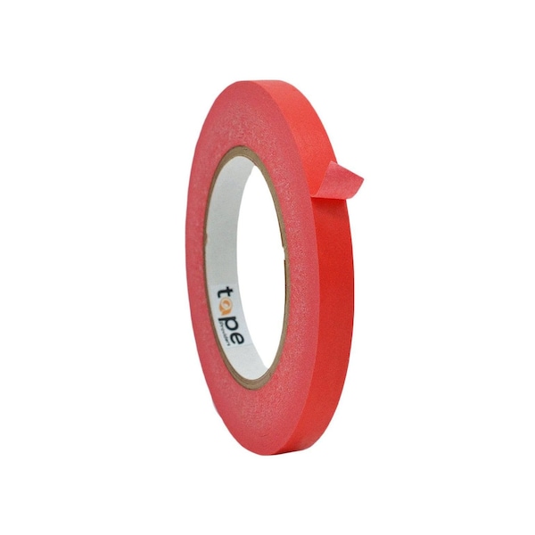 Wod Tape FPTC7 Printable Flatback Tape 3/4 in. x 60 yds. Red, 48PK - WOD FPTC7-00750-48-60-RED