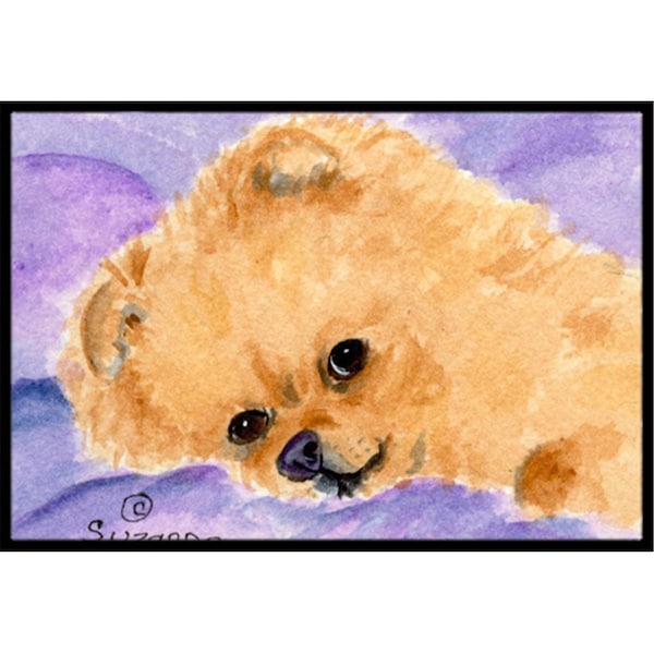 Carolines Treasures 24 x 36 in. Pomeranian Doormat - SS8834JMAT
