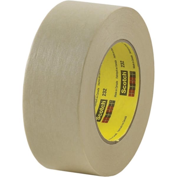Swivel 1 in. x 60 yds. 3M- 232 Masking Tape - SW3349602
