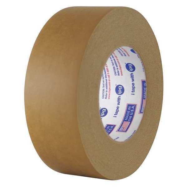 Intertape Tape, 0.47" W x 54.8" L, Brown, Solvent Cast Natural / Synthetic Rubber Adhesive, 72 PK - 534
