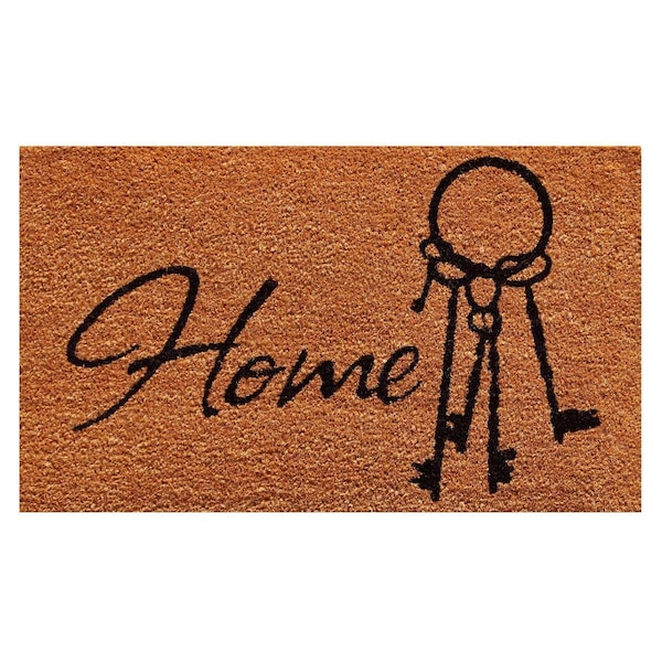 Configuracion 17 x 29 in. Home Keys Doormat Multi Color - CO3357274