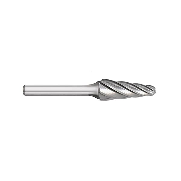 Kodiak Cutting Tools SL-4NF Type SL Carbide Bur Round Nose Cone for Aluminum - 5428819