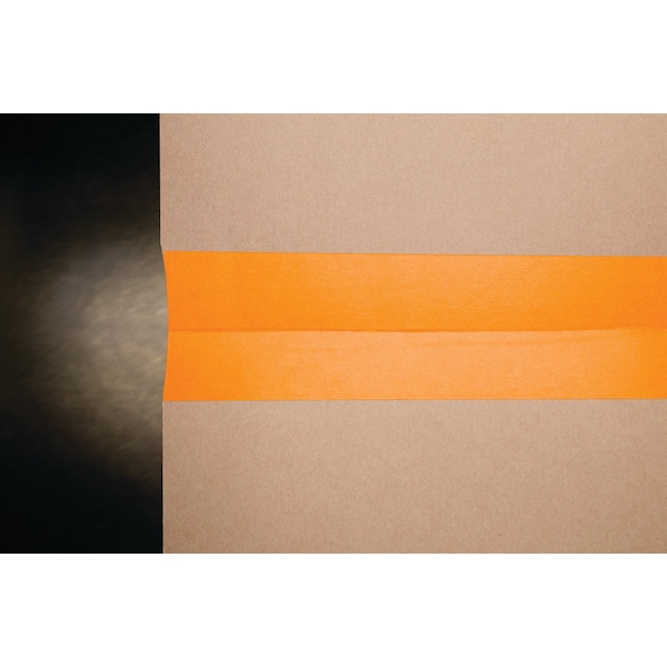 3M Painter's Tape, 72 mm W x 55 m L, 9.5 mil Thick, Orange, Rubber Adhesive, 12 PK - 2525