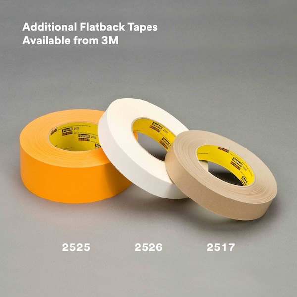 3M Painter's Tape, 1 7/8 in W x 60 yd L, 9.5 mil Thick, Orange, Rubber Adhesive, 24 PK - 55563