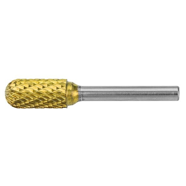 Holemaker Technology HMT GoldMax TCT Burr 12mm Ball Nosed Cylinder - 402020-0120