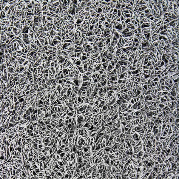 Floortex Mat, Vinyl, 0.47 in Thick, Storm Gray, 48 in W x 72 in L - NREMFLVA0010
