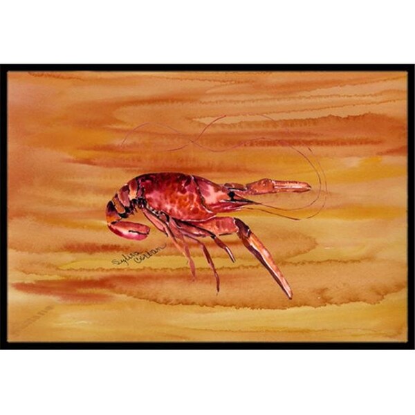 Carolines Treasures Carolines Treasures 8232-MAT Crawfish Indoor Or Outdoor Mat - 18 x 27 in. - 8232-MAT