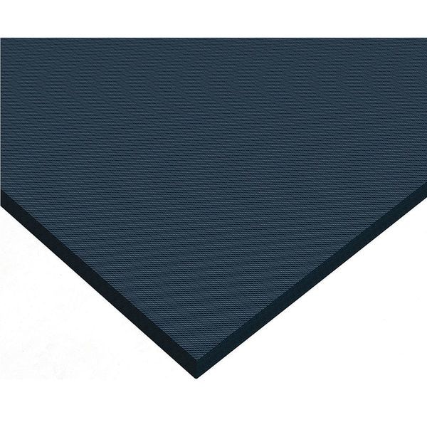 Zoro Select Antifatigue Mat, 5 ft. L x 3 ft. W, 5/8" Thickness, Nitrile Blend Rubber Foam, Diamond Plate, Black - 38ZA91