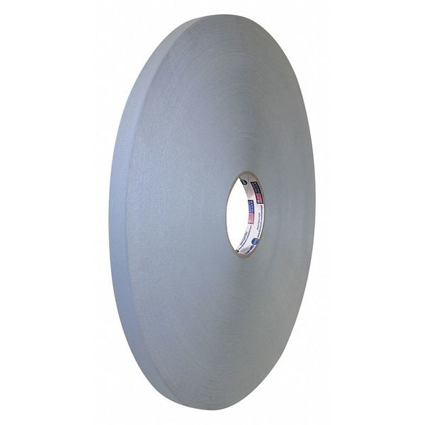 Intertape Tape, 0.94" W x 600" L, Grey, Natural Rubber/Resin Adhesive, 12 PK - 543