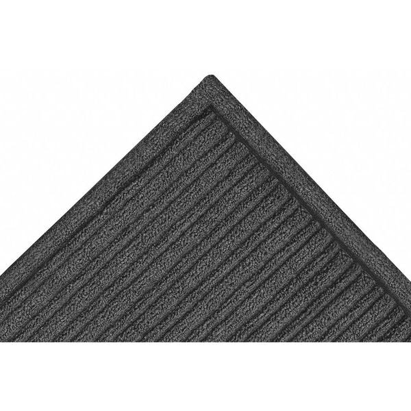 Notrax Entrance Mat, Polypropylene, 3/8 in Thick, Charcoal, 3 ft W x 5 ft L - 161S0035CH