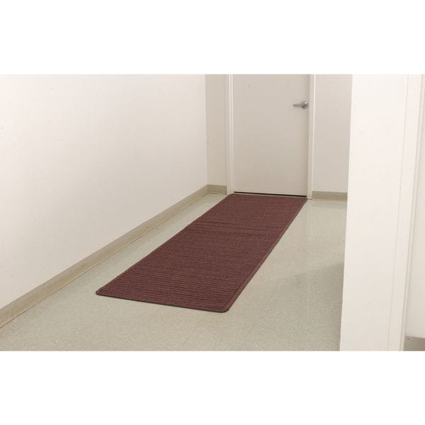 Notrax Entrance Mat, Polypropylene, 3/8 in Thick, Charcoal, 3 ft W x 5 ft L - 161S0035CH