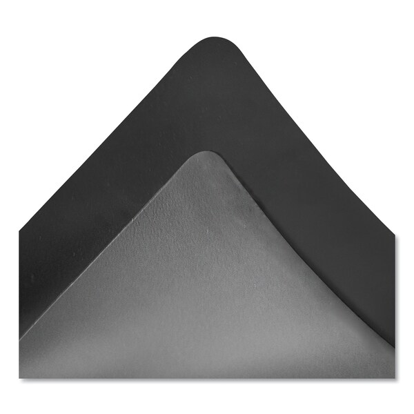 Deflecto Antifatigue Mat, 53" L x 45" W, Black - CM24242BLKSS