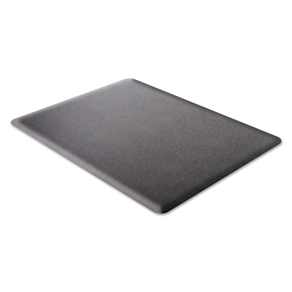 Deflecto Antifatigue Mat, 53" L x 45" W, Black - CM24242BLKSS