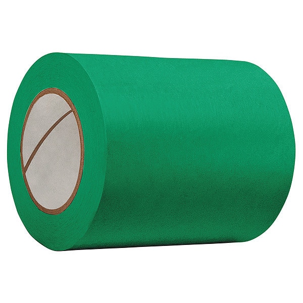 Zoro Select Masking Tape, 1/2 in W x 60 yd L, 4.8 mil Thick, Green, Rubber Adhesive, 72 PK - TC602-0.5"X60YD-DKGN(CA-72)