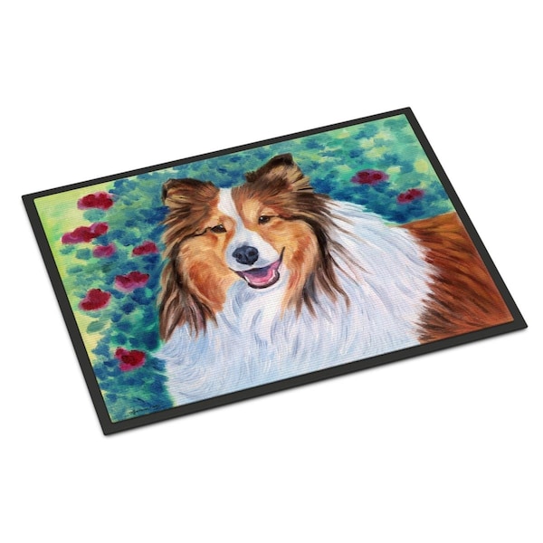 Carolines Treasures 24 x 36 in. Sheltie Indoor or Outdoor Mat - 7424JMAT