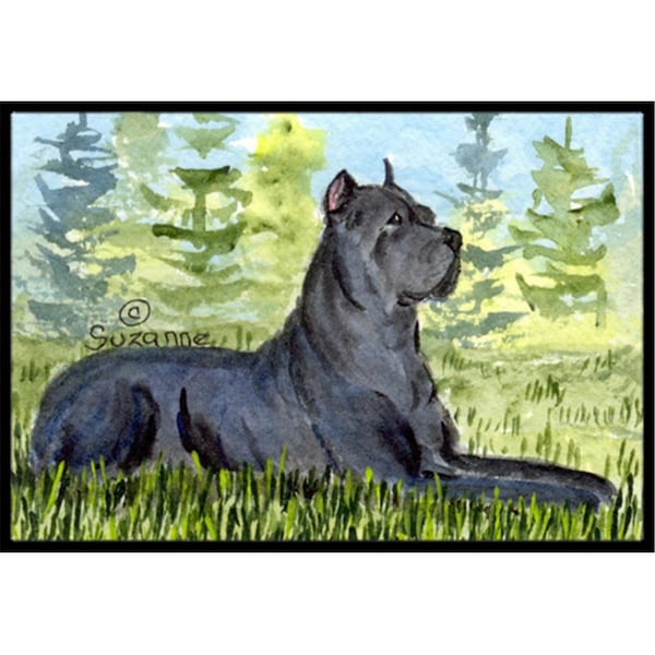 Carolines Treasures 18 x 27 in. Cane Corso Indoor Outdoor Doormat - SS8682MAT