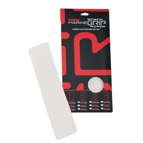 Harken Marine Grip Tape, 3 x 12 in., Translucent White, 8 Pieces - MG1003-TWH