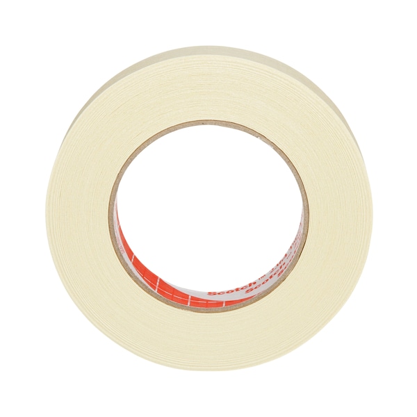 Scotch Masking Tape, 1x60 yd., Tan, PK36, 1" W x 60 yds L, Tan, 36 PK - T9352364