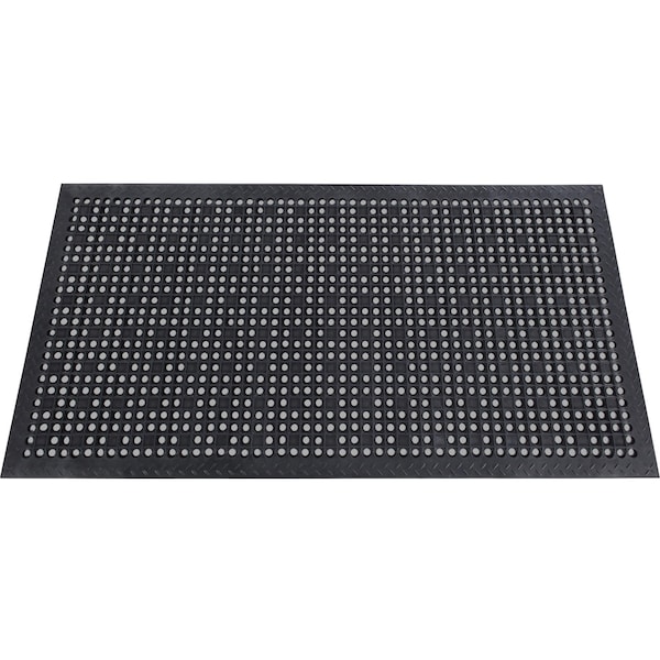 Genuine Joe Genuine Joe Indoor Mat, Black, 36 in W x 60 in L - GJO01705