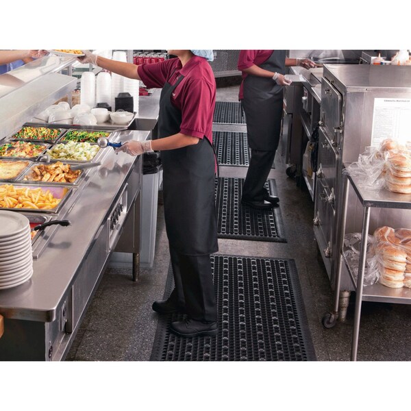 Genuine Joe Genuine Joe Indoor Mat, Black, 36 in W x 60 in L - GJO01705