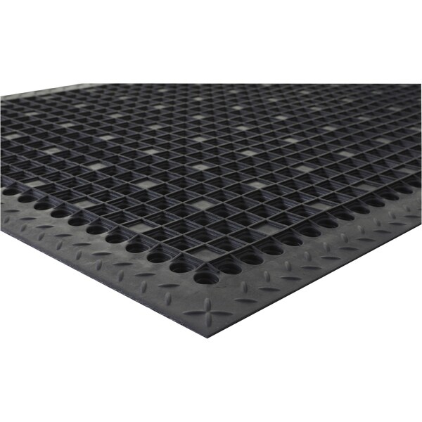Genuine Joe Genuine Joe Indoor Mat, Black, 36 in W x 60 in L - GJO01705