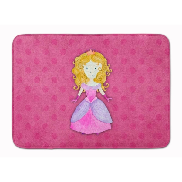Carolines Treasures Princess Watercolor Machine Washable Memory Foam Mat - BB7407RUG