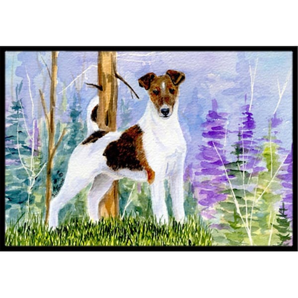 Carolines Treasures 18 x 27 in. Jack Russell Terrier Indoor Outdoor Doormat - SS8640MAT