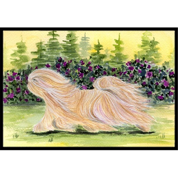 Carolines Treasures Lhasa Apso Doormat - 24 x 36 in. - SS8328JMAT
